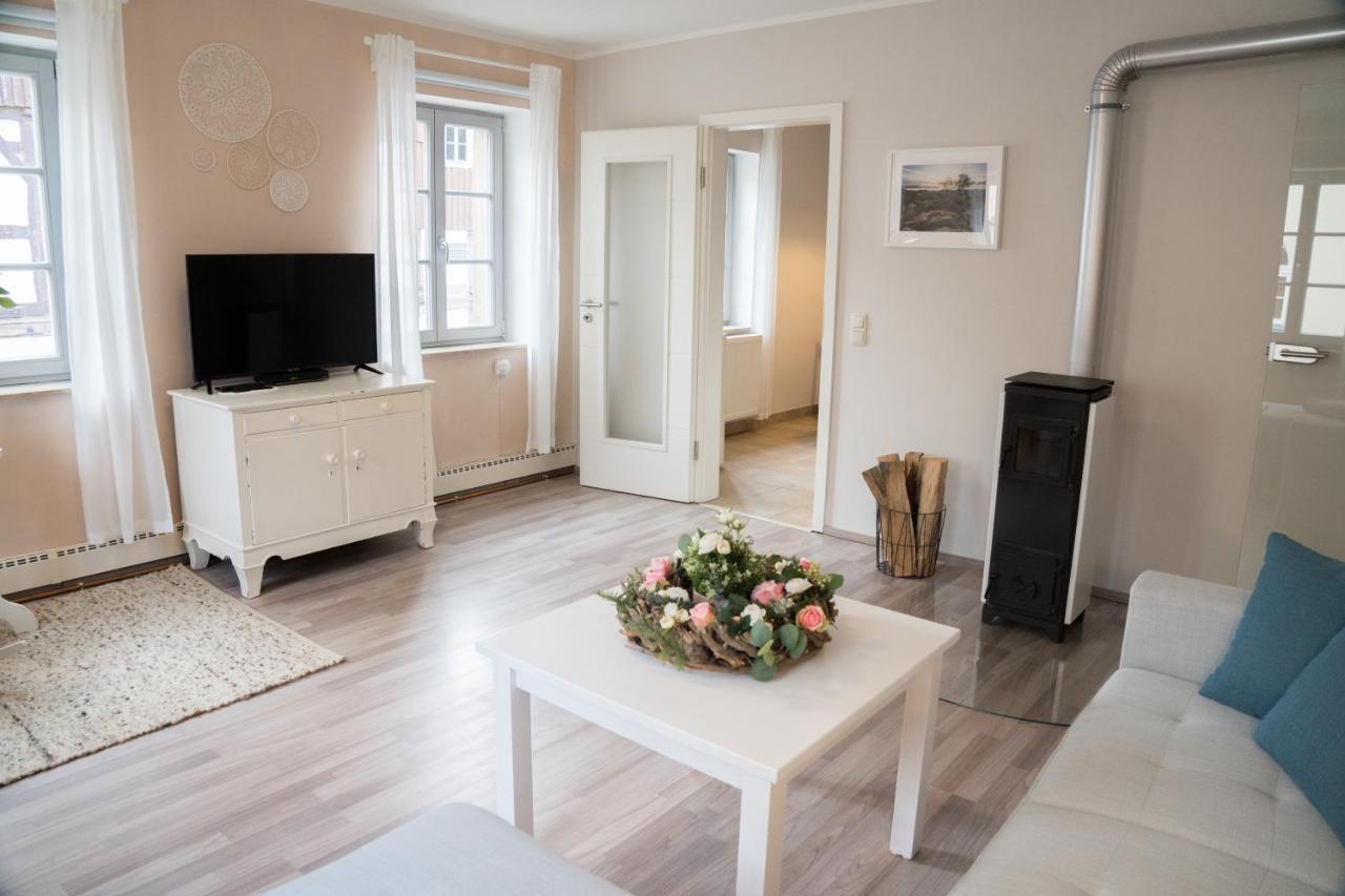 Urlaubsfreude Biedermann Haus Blumenglueck - Rose Apartamento Sebnitz Exterior foto