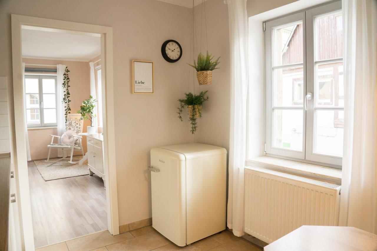 Urlaubsfreude Biedermann Haus Blumenglueck - Rose Apartamento Sebnitz Exterior foto